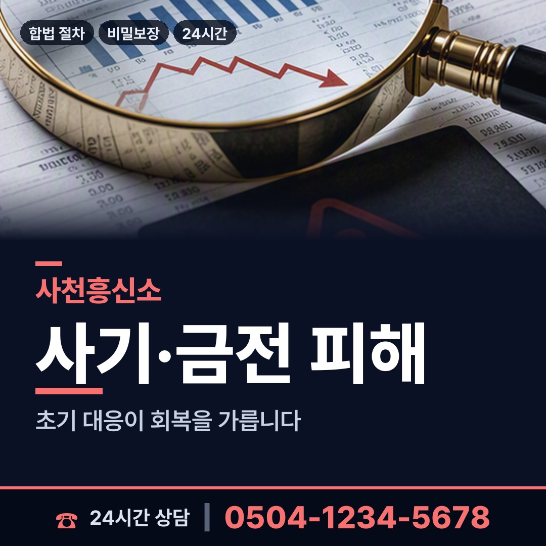 사천 동서동 양육권조사 상담 안내